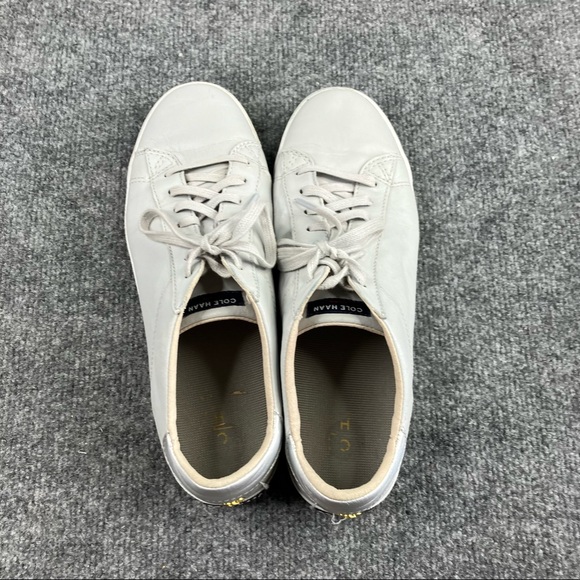Cole Haan Mens Trafton Club Court Oxford sneaker size 11B grey - Picture 5 of 9